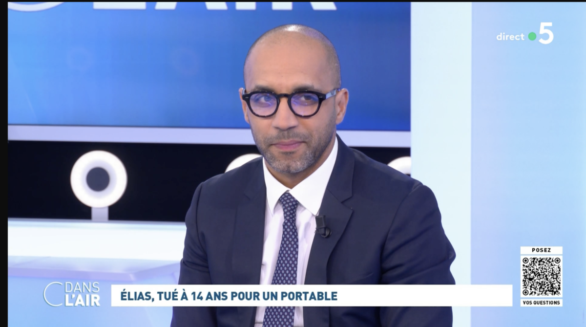 Driss Ait Youssef dans l'émission c dans l'air