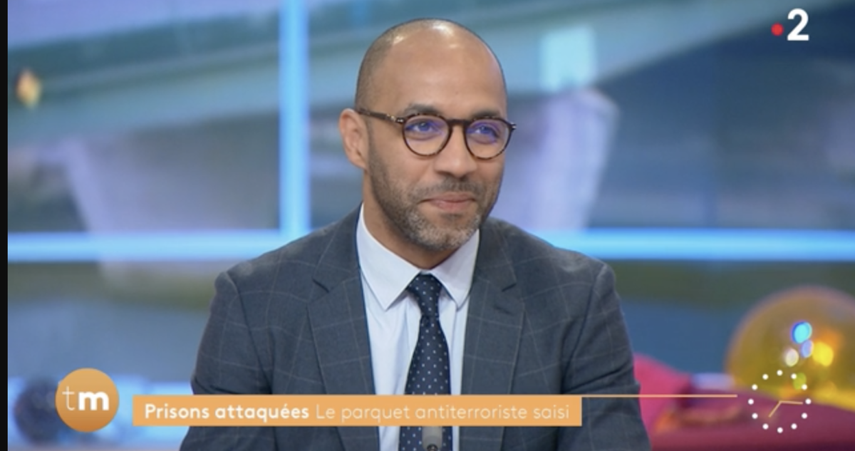 Driss Aït Youssef était l'invité de télématin pour évoquer les attaques contre les prisons.