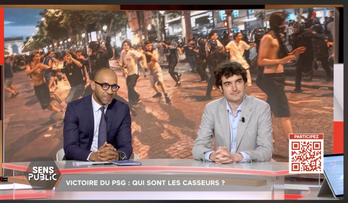 Driss AÏT YOUSSEF etait sur public Sénat pour évoqurer les violences urbaines